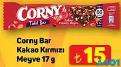 CORNY BAR KAKAO KIRMIZI MEYVE 17 G
